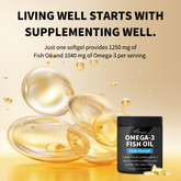Daily essential fish oil to enhance immunity